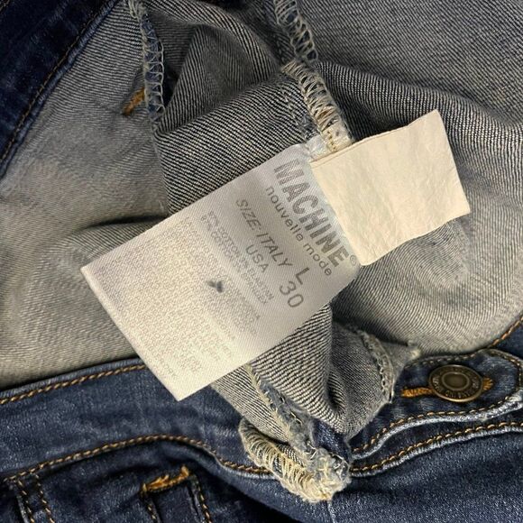 Machine Shredded Denim Jacket - Picture 5 of 9